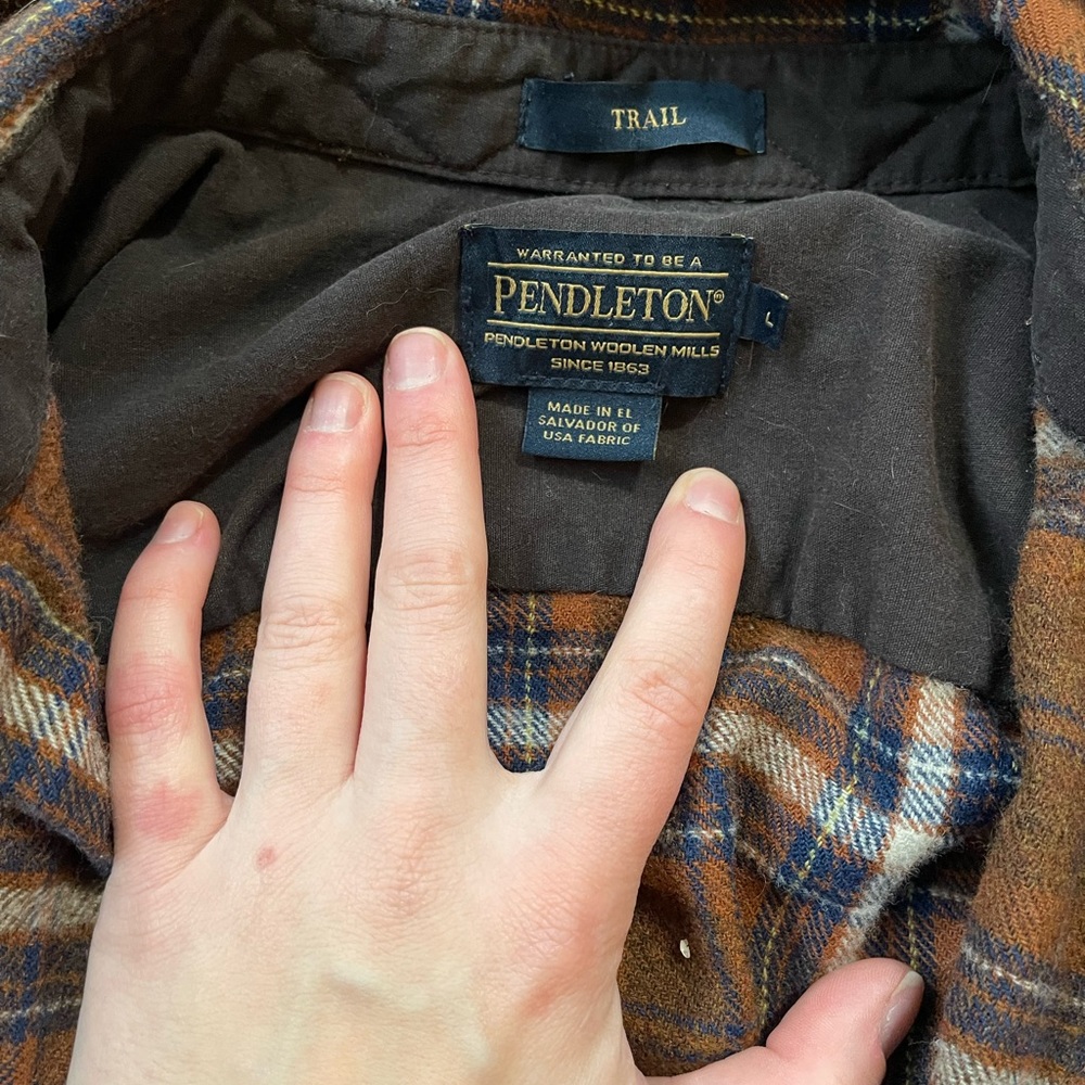 Pendleton Trail Wool Button Down - image 4